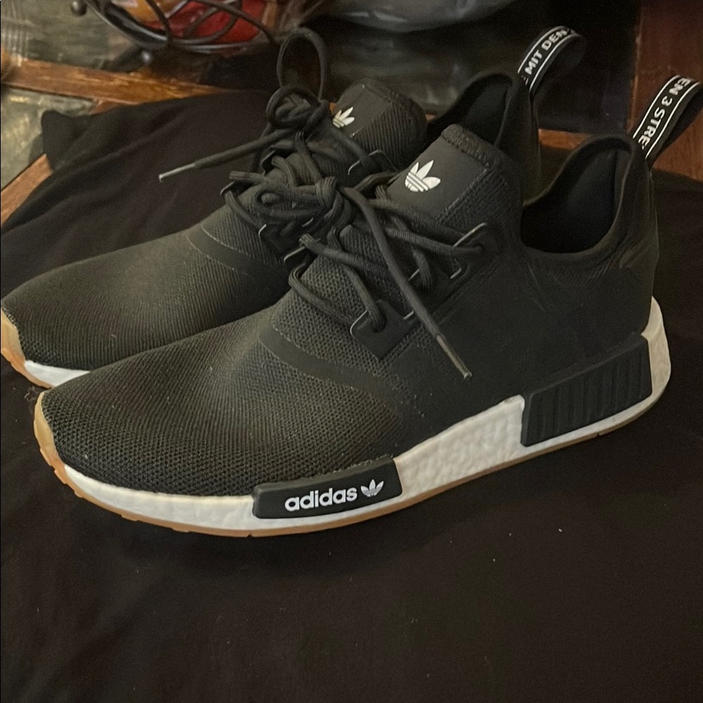 Adidas Black NMD Sneakers with Boost Cushioning